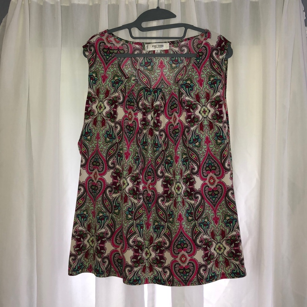 Jones Studio separates dressy tank size 2X